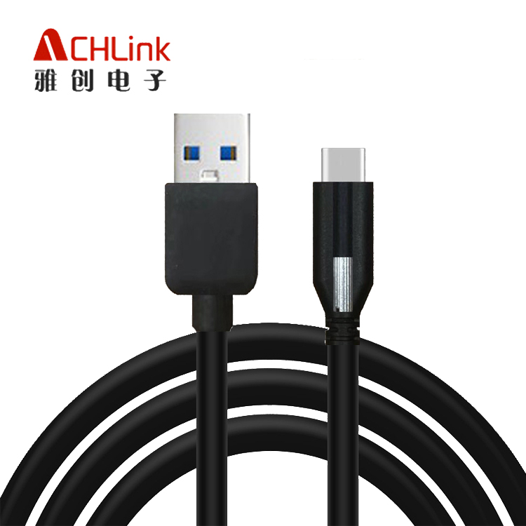 Type-C轉(zhuǎn)USB3.0快充電數(shù)據(jù)線帶雙螺絲可固定鎖面板數(shù)據(jù)線